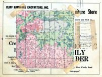 Charlote Township and Part of Sullivan Soil Map, Livingston County 1952 Revised 1957 Handwritten